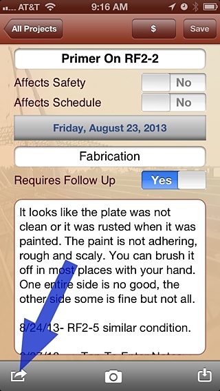 Issue Detail Screenshot