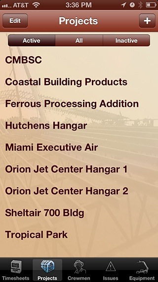 Project List